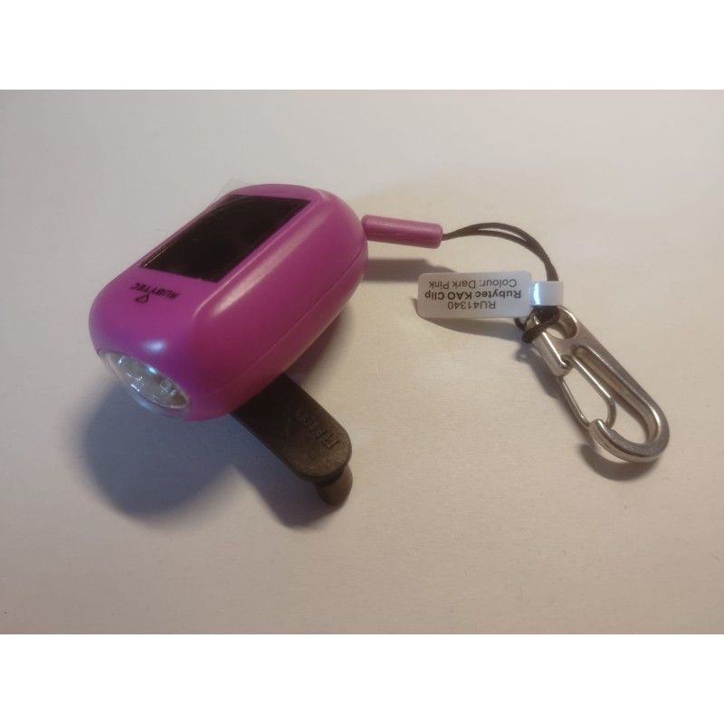 Mini Kurbellampe mit Solarzelle