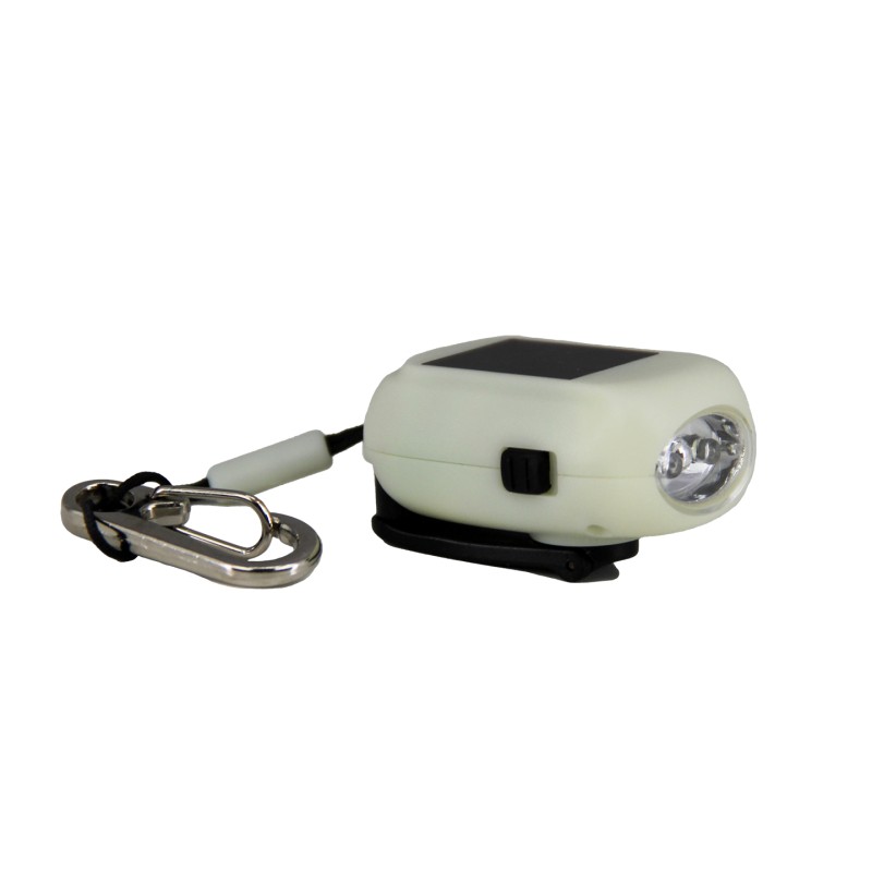 Mini Kurbellampe mit Solarzelle