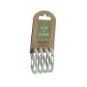 Clip+Glow - 4er Set - Karabiner leuchtend
